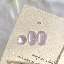 (#008) Ice Crystal Jelly Cat Eye Gel Polish Collection-LED/UV-Choose Any Color #001-#012