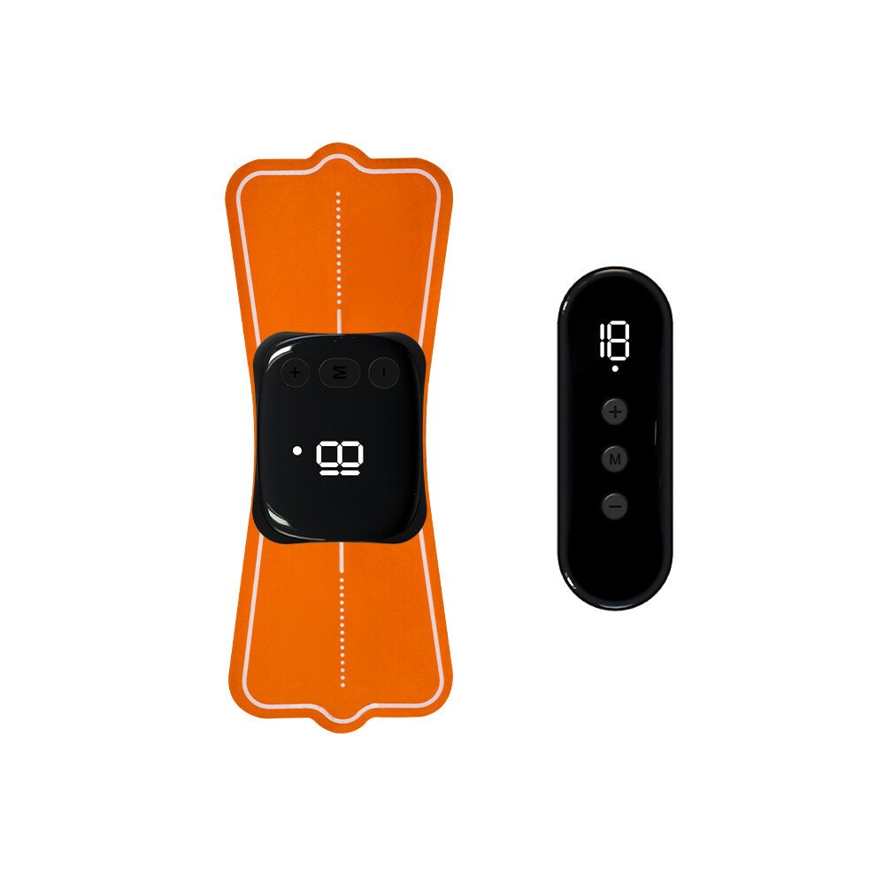 Orange (Orange) Cordless Cervical Spine Massage Portable Mini Electric Neck Massager Pain Relief