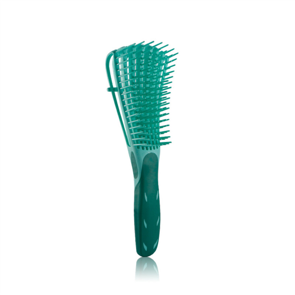 Green (Green) Detangler Brush Women Detangling Hair Brush Octopus Curly Hair Brush Shampoo Brush Magic Hair Brush Scalp Massage Hair Comb