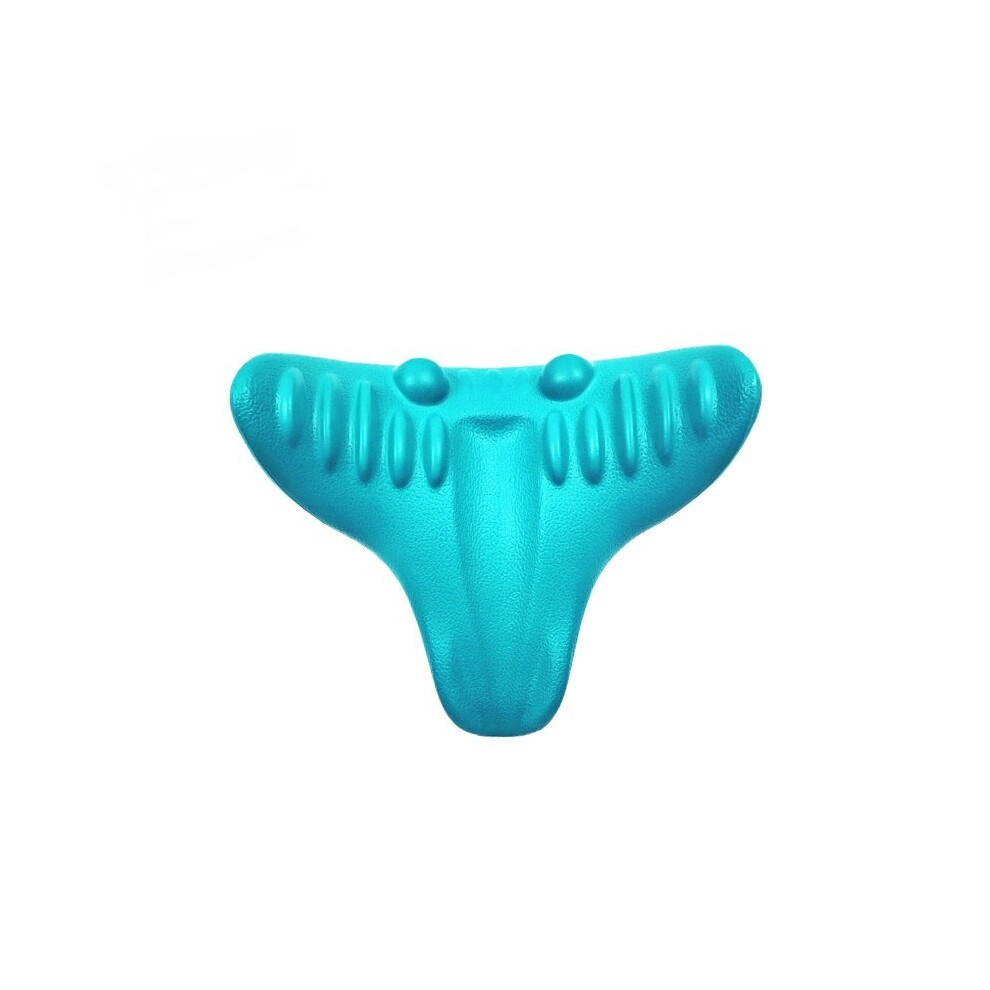 Cyan (Spinal Pillow ) Neck Massage Pillow Neck Stretcher Shoulder Relaxer Cervical Spine Alignment