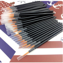 100pcs Disposable Fine Tip Makeup eyeliner brushes applicators Eye Wands Makeup
