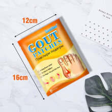 (8pcs/1 pack) 8Pcs Gout Treatment Patch Finger Relief Plaster Arthritis Gout Treatment Patch