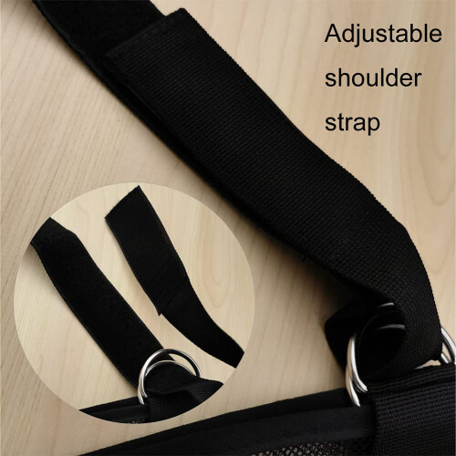 Breathable Mesh Arm Sling with Adjustable Shoulder Strap for Elbow Wrist Support, Fits Left or Right 2
