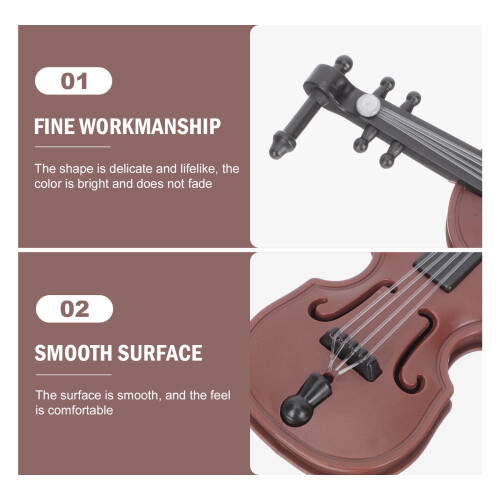 Mini Violinmodeller Bordpynt 4 stk. 1