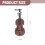 Mini Violinmodeller Bordpynt 4 stk. 3