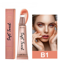 (B1# Blush) 12ML Natural Blush Liquid Beauty Wand Women Face Lasting Shimmer Highlight Blush
