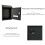 Weatherproof Steel Wall Mount Locking Mailbox with Key, AntiTheft Secure Mail Drop Box for Home Office, Red 4