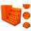 Pegboard Tool Organizer 20Slot Screwdriver Bit Holder Rack for Garage Storage and Easy Installation 3