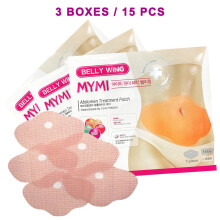 (3 Boxes/15PCS) 5/10/15PCS Burn Up Belly Burning Sticker Shaping Patch Fat Loss Slimming Patch
