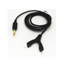 Black Professional PVC Soft Tattoo Clip Cord L 2m For Tattoo Machines