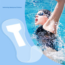 10pcs Women Swimming Privacy Sticker Transparent Waterproof Private Patches