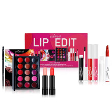 15-Color Lipstick Palette: Matte, Moisturizing, Non-Fading, Easy to Apply