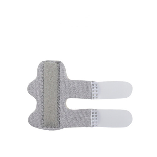 (Light Gray) Adjustable Trigger Finger Splint Straightener Corrector Brace Support Protector