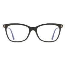 Tom Ford FT5712-B 001 Blue-Light Block Women New Eyeglasses