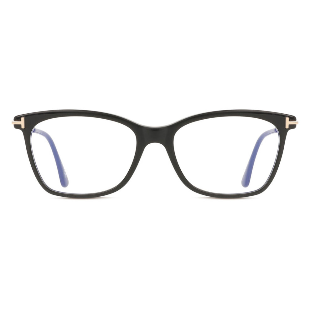 Tom Ford Ft5712-B 001 Blue-Light Block Women New Eyeglasses