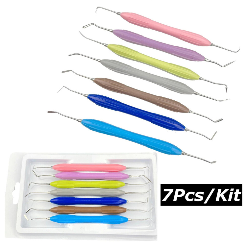 Dental Composite Resin Spatula Kit Resin Filling Aesthetic Restoration Spatula Knife