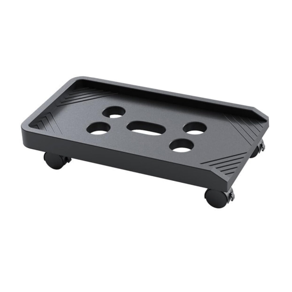Adjustable Cpu Stand With Lockable Rolling Wheels For Computer Tower, Enhanced Airflow Home Office Use 9310869726203