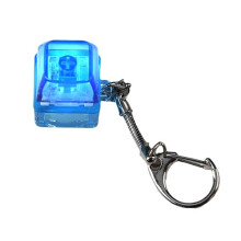 1 Key Mechanical Keyboard Switch Tester with LED Light, Compact Keychain Fidget Tool