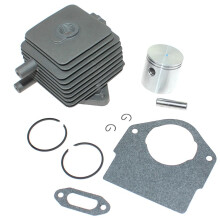 Cylinder Piston Kit for Ryobi 600r‑750r 25cc Trimmer, Restores Engine Compression, Direct Fit Replacement