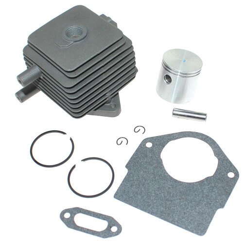 Cylinder Piston Kit for Ryobi 600r‑750r 25cc Trimmer, Restores Engine Compression, Direct Fit Replacement