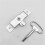 Cam Lock with Key for Cabinet and Electrical Box, Compact Design Easy Installation Replacement 3