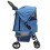 Actiaspet Blue Pet Stroller Folding Pushchair 3