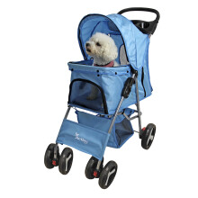 Actiaspet Blue Pet Stroller Folding Pushchair