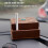 Vintage Cigarette Case with Automatic Ejection Design, Wood Grain Finish for 100mm Cigarettes Gift 4