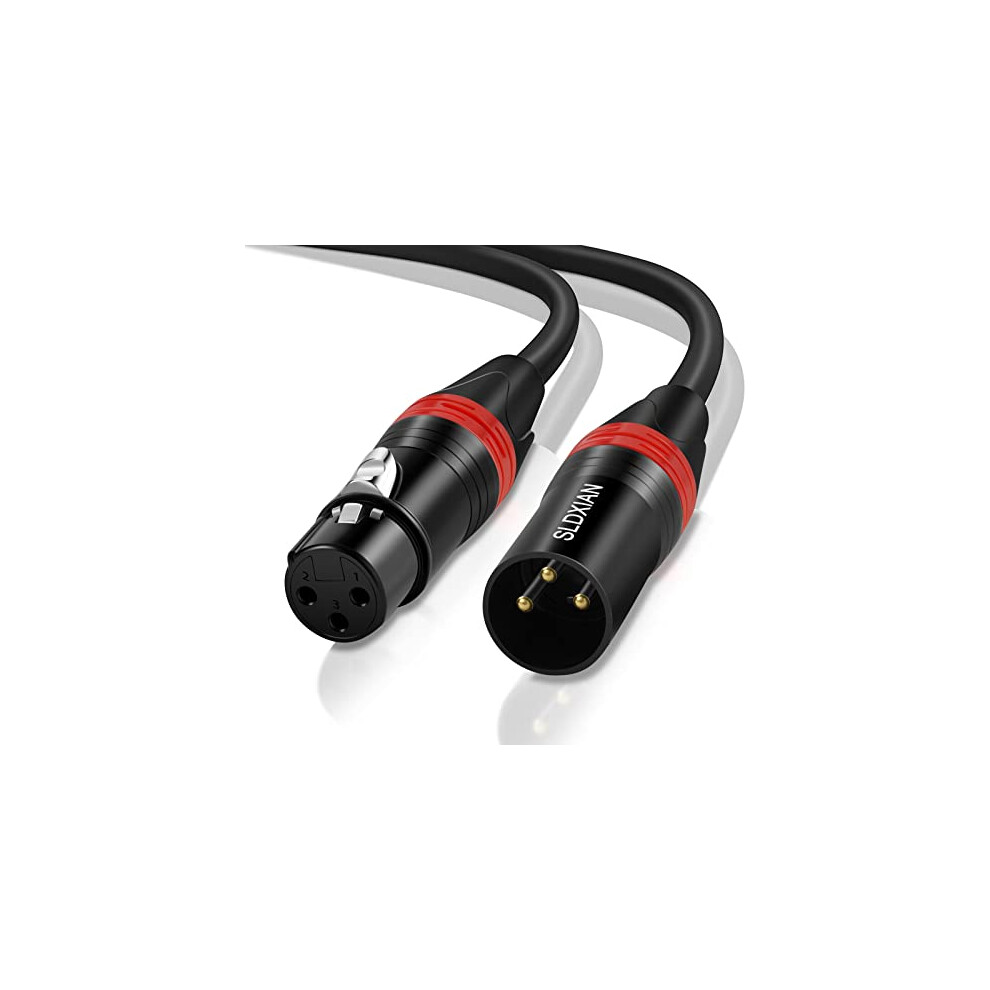 Sldxian Xlr Cable, Xlr Male To Female Microphone Cable For Microphone, Power Amplifier, Sound Console, Sound Speaker (1M)
