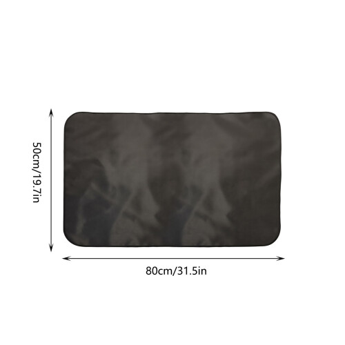 Fireproof Fireplace Mat Fiberglass Hearth Rug 1
