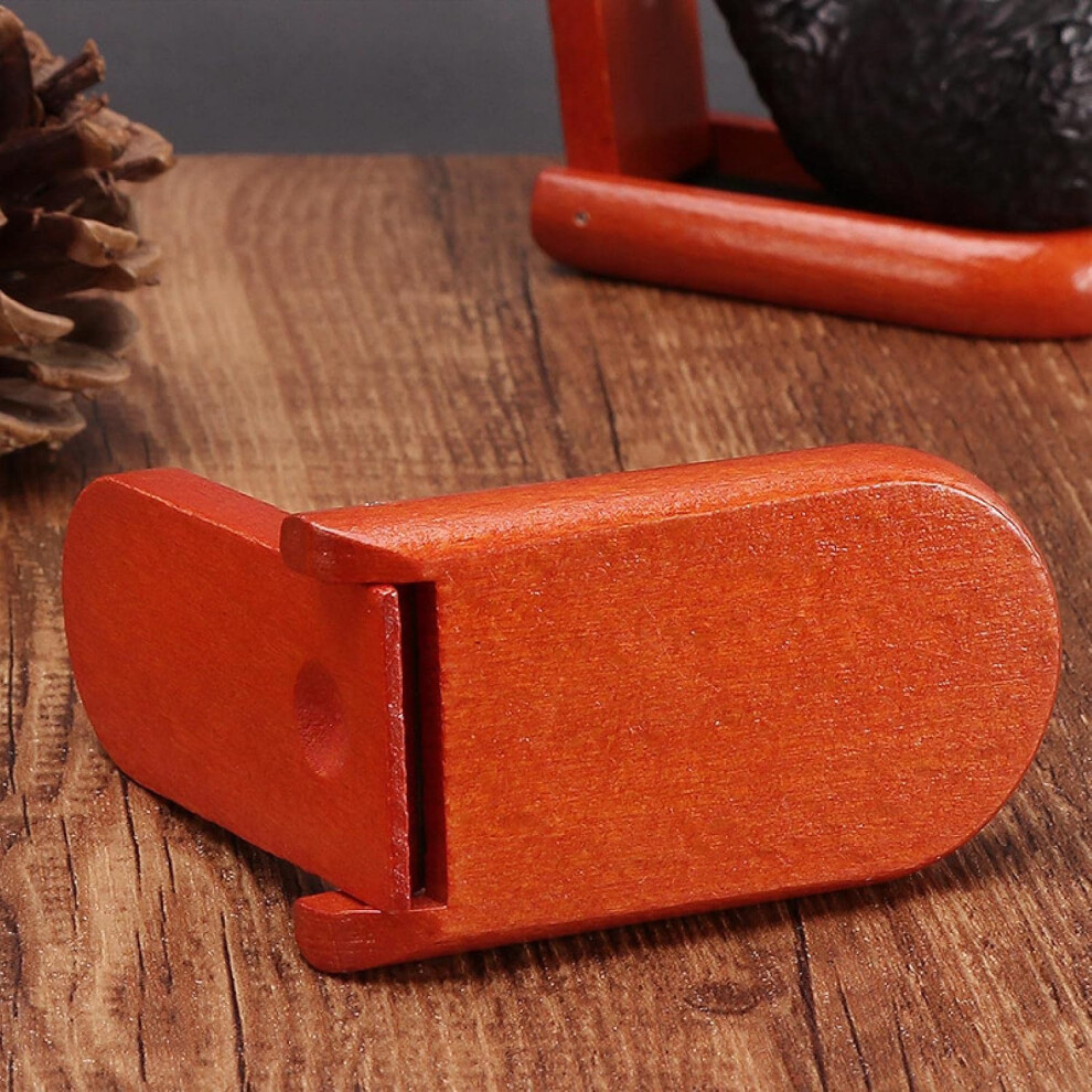 Smoking set spot whole mahogany folding rack unit pipe rack pipe wooden folding bucket stand
