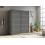 (150CM, Grey) LEXUS Gold Sliding Door Wardrobe 1