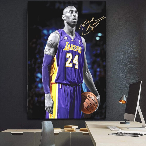 Kobe Bryant Canvas Print 16x24 cale Bez ramki 2