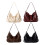 Trendy Leather Crossbody Purses with Adjustable-Beige 3