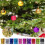 Blue Shatterproof Plastic Christmas Ornaments 24 pcs 5