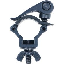 Tiardey Black Aluminum Mounting Stage Light Clamp for Stage Light Moving Head Light Fits Pipe OD 1.2-1.4inch （32-35mm） Load-bearing 165 lbs/75KG