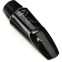 BetterSax Classic Alto Saxophone Mouthpiece - Durable Plastic Construction, Ideal for Professionals and Beginners