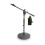 Gravity MS 2222 B - Short Microphone Stand with Round Base and 2-Point Adjustment Telescoping Boom 1