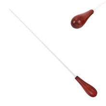 Conductor Baton with Wooden Handle,Orchestral Conductor Baton - Lightweight Marching Orchestra Secure Grip Stick for Kids Adults Drum Class