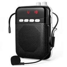 Portable Voice Amplifier for Teachers with Bluetooth,2400mAh Rechargeable Personal Amplifier PA System Headset for Speaking Microphone for Teachers,T