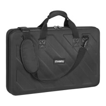 OUUTMEE DJ Hard Shell Carrying Bag, DJ Controller Case Compatible for Pioneer DDJ-RX/SX/SX2/SX3/FLX6,Denon MC7000/Denon MC4000