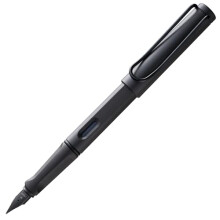 LAMY safari umbra - Fountain Pen with ergonomic grip & black steel nib in size M - ideal for any Writing & Calligraphy - including LAMY T 10 blue car