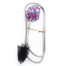 Trumpet Cleaning Brushes Cornets Bore Snake Brush Flexible Trumpet Mouthpiece Cleaner for Saxophone Trumpet Mouthpiece 90cm