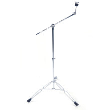 Adjustable Boom Cymbal Stand for Drum Hardware Kit, Heavy Duty Cymbal Mount with Stable Rubber Feet