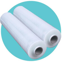Triplast Pallet Stretch Wrap Roll (400mm x 250m) - Pick Qty & Colour - Heavy Duty Plastic Luggage Shrink Wrap & Strong Industrial Cling Film for Remo