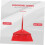 Broom Replacement Head for Kitchen and Home Cleaning, Durable Plastic Broom Head for Multi‑Surface Floors 4