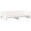 vidaXL Pull-out Day Bed White 203.5 x 184 x 56.5 cm Solid Pine Wood 4