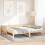 vidaXL Pull-out Day Bed Brown 203.5 x 184 x 56.5 cm Solid Pine Wood 3