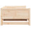 vidaXL Pull-out Day Bed Brown 203.5 x 184 x 56.5 cm Solid Pine Wood 7