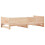 vidaXL Pull-out Day Bed Brown 203.5 x 184 x 56.5 cm Solid Pine Wood 8